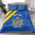 Custom Saint Lucia Football Bedding Set 2025 Go Champions - Wonder Print Shop