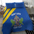 Custom Saint Lucia Football Bedding Set 2025 Go Champions - Wonder Print Shop