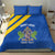 Custom Saint Lucia Football Bedding Set 2025 Go Champions - Wonder Print Shop