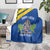 Custom Saint Lucia Football Blanket 2025 Go Champions