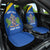 Custom Saint Lucia Football Car Seat Cover 2025 Go Champions - Wonder Print Shop