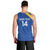 Custom Saint Lucia Football Men Tank Top 2025 Go Champions