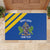 Custom Saint Lucia Football Rubber Doormat 2025 Go Champions - Wonder Print Shop