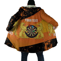 Personalised Netherlands Darts Cloak Born To Play Darts Grunge Style - Wonder Print Shop
