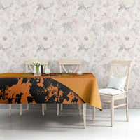 Netherlands Darts Tablecloth Born To Play Darts Grunge Style - Wonder Print Shop