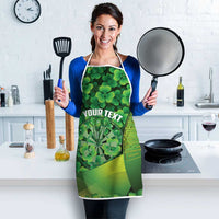 Personalised Ireland Darts Apron Dartboard Irish Shamrock Pattern - Wonder Print Shop