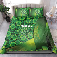Personalised Ireland Darts Bedding Set Dartboard Irish Shamrock Pattern - Wonder Print Shop