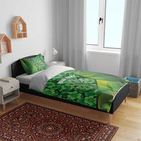 Personalised Ireland Darts Bedding Set Dartboard Irish Shamrock Pattern - Wonder Print Shop