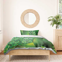 Personalised Ireland Darts Bedding Set Dartboard Irish Shamrock Pattern - Wonder Print Shop
