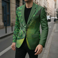 Personalised Ireland Darts Blazer Dartboard Irish Shamrock Pattern - Wonder Print Shop