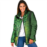 Personalised Ireland Darts Padded Jacket Dartboard Irish Shamrock Pattern - Wonder Print Shop