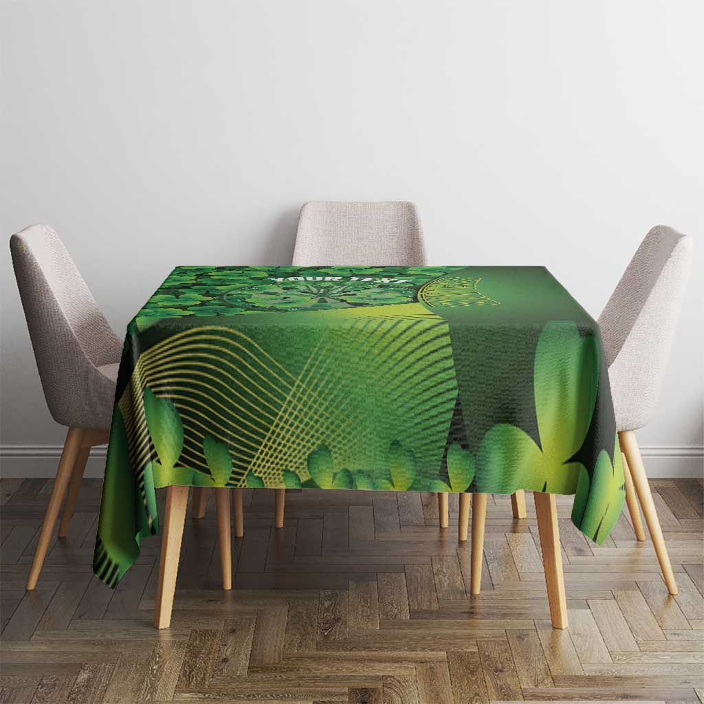 Personalised Ireland Darts Tablecloth Dartboard Irish Shamrock Pattern - Wonder Print Shop