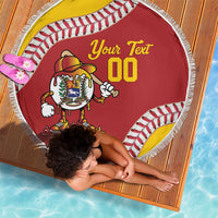 Venezuela 2026 Baseball Custom Beach Blanket Go Champions Drip Style