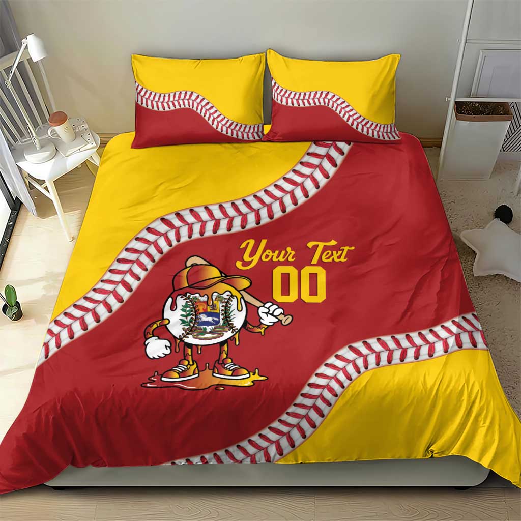 Venezuela 2026 Baseball Custom Bedding Set Go Champions Drip Style