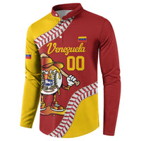 Venezuela 2026 Baseball Custom Button Sweatshirt Go Champions Drip Style