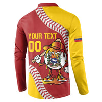 Venezuela 2026 Baseball Custom Button Sweatshirt Go Champions Drip Style