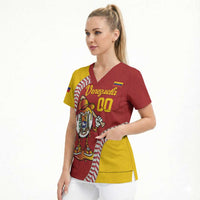 Venezuela 2026 Baseball Custom Scrub Top Go Champions Drip Style
