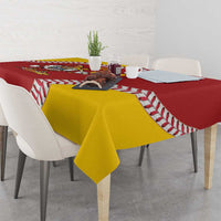 Venezuela 2026 Baseball Custom Tablecloth Go Champions Drip Style