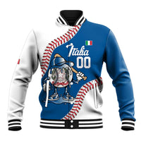 Italy 2026 Baseball Custom Baseball Jacket Go Champions Drip Style