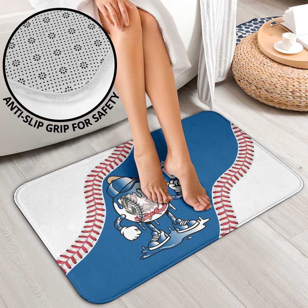 Italy 2026 Baseball Custom Bathroom Set Go Champions Drip Style