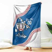 Italy 2026 Baseball Custom Blanket Go Champions Drip Style