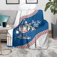 Italy 2026 Baseball Custom Blanket Go Champions Drip Style