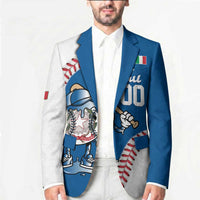 Italy 2026 Baseball Custom Blazer Go Champions Drip Style