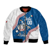 Italy 2026 Baseball Custom Bomber Jacket Go Champions Drip Style