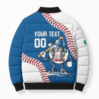 Italy 2026 Baseball Custom Bomber Puffer Jacket Go Champions Drip Style