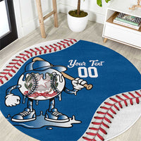 Italy 2026 Baseball Custom Round Carpet Go Champions Drip Style