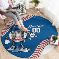 Italy 2026 Baseball Custom Round Carpet Go Champions Drip Style