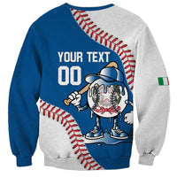 Italy 2026 Baseball Custom Sweatshirt Go Champions Drip Style