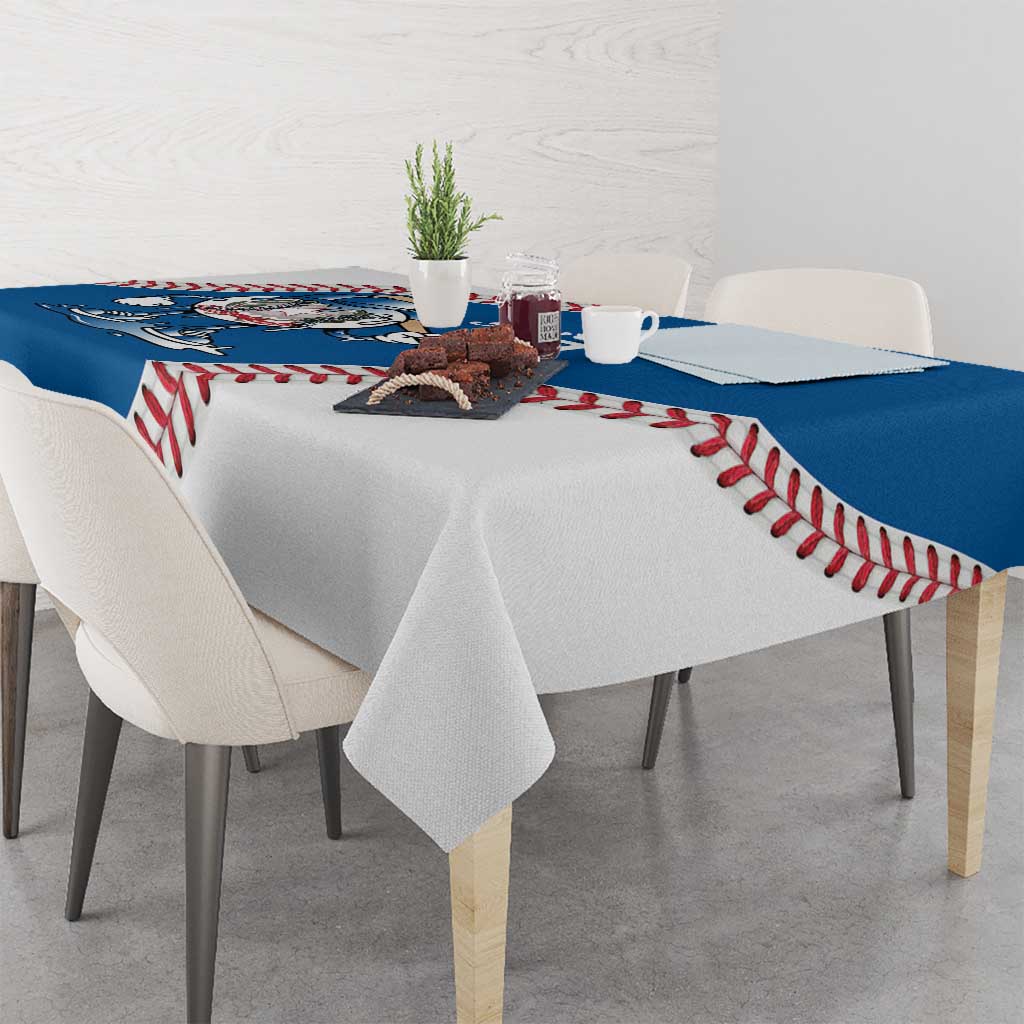 Italy 2026 Baseball Custom Tablecloth Go Champions Drip Style