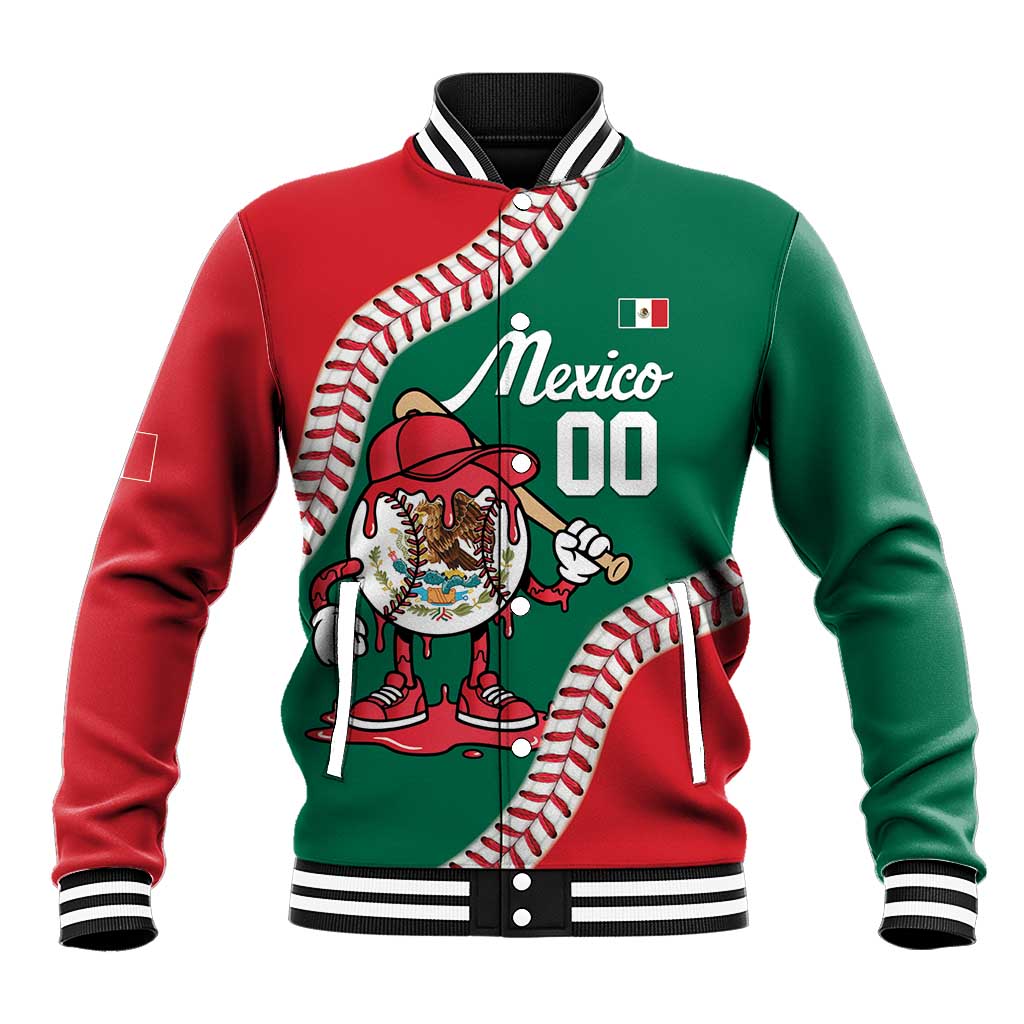 Mexico 2026 Baseball Custom Baseball Jacket Go Champions Drip Style