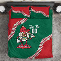 Mexico 2026 Baseball Custom Bedding Set Go Champions Drip Style