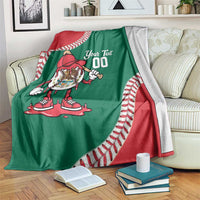 Mexico 2026 Baseball Custom Blanket Go Champions Drip Style