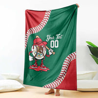 Mexico 2026 Baseball Custom Blanket Go Champions Drip Style