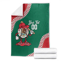 Mexico 2026 Baseball Custom Blanket Go Champions Drip Style
