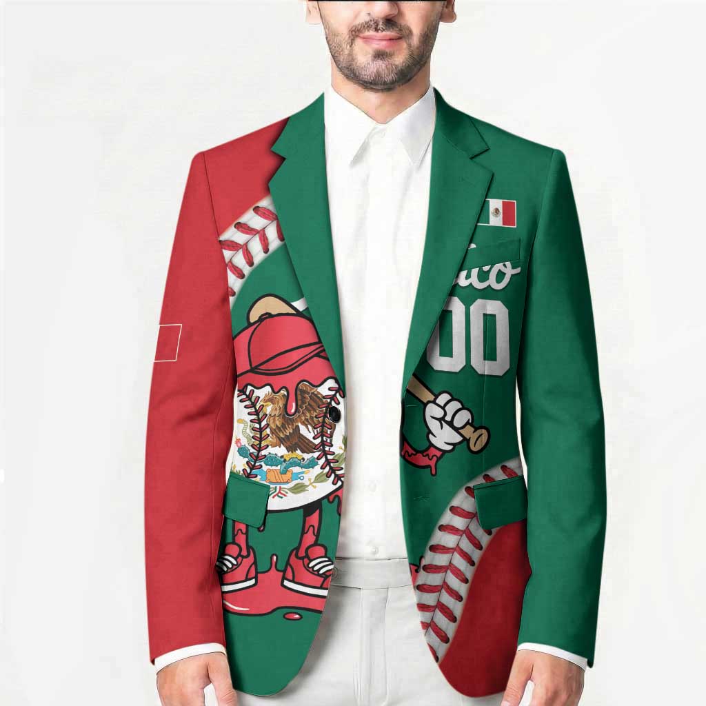 Mexico 2026 Baseball Custom Blazer Go Champions Drip Style
