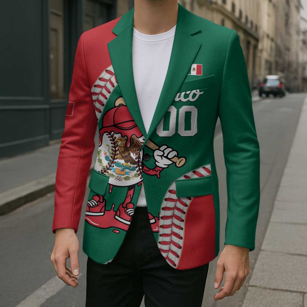 Mexico 2026 Baseball Custom Blazer Go Champions Drip Style