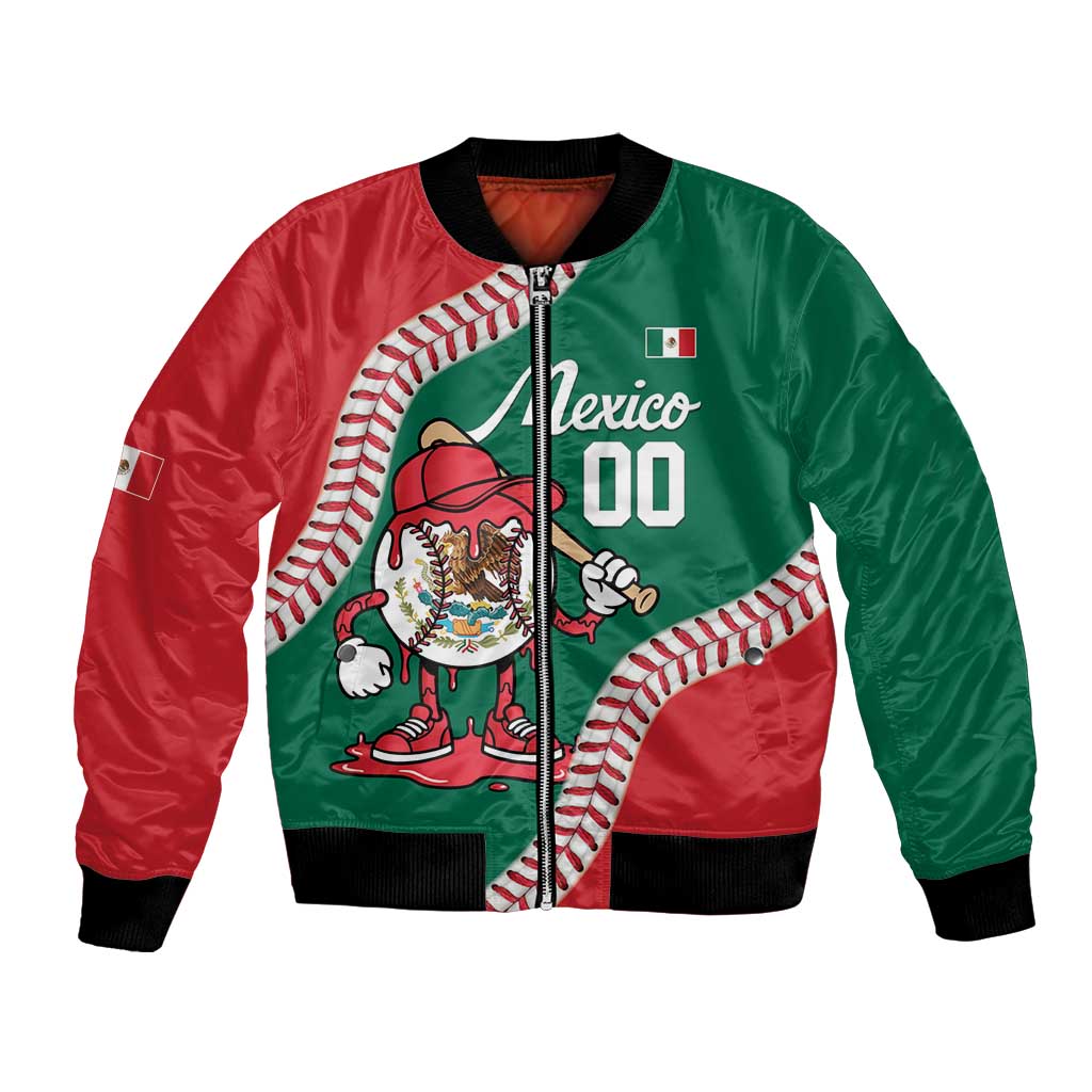 Mexico 2026 Baseball Custom Bomber Jacket Go Champions Drip Style