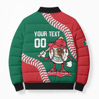 Mexico 2026 Baseball Custom Bomber Puffer Jacket Go Champions Drip Style
