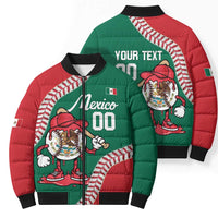 Mexico 2026 Baseball Custom Bomber Puffer Jacket Go Champions Drip Style