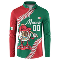 Mexico 2026 Baseball Custom Button Sweatshirt Go Champions Drip Style