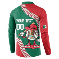 Mexico 2026 Baseball Custom Button Sweatshirt Go Champions Drip Style