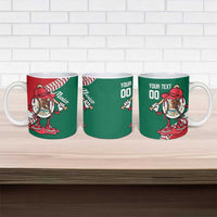 Mexico 2026 Baseball Custom Ceramic Mug Go Champions Drip Style