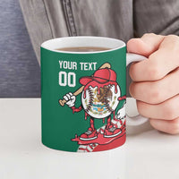 Mexico 2026 Baseball Custom Ceramic Mug Go Champions Drip Style