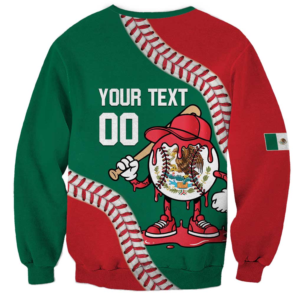 Mexico 2026 Baseball Custom Sweatshirt Go Champions Drip Style
