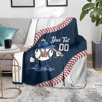 Czech Republic 2026 Baseball Custom Blanket Go Cesko Drip Style