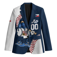 Czech Republic 2026 Baseball Custom Blazer Go Cesko Drip Style